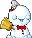 양동이 눈사람 NPC